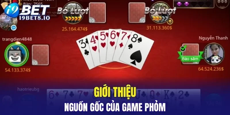 Lịch sử của tựa game phỏm